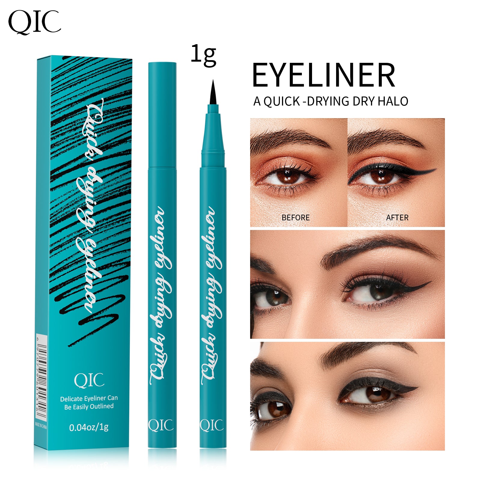 Quick-Dry Waterproof Eyeliner Pen - 24H Smudge-Proof✨ Ultra-Fine Liquid Liner 💦 Sweat-Resistant & Beginner Friendly 🔥 #WaterproofMakeup #TikTokBeauty #QuickDryLiner Quick-Dry Waterproof Eyeliner Pen - 24H Smudge-Proof✨ Ultra-Fine Liquid Liner 💦 Sweat-Resistant & Beginner Friendly 🔥 #WaterproofMakeup #TikTokBeauty #QuickDryLiner